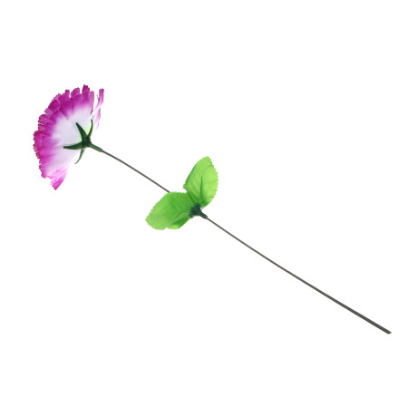 LADECOR Цветок искусственный гвоздика, 35 см, ткань, пластик, железная проволока, 4 цвета