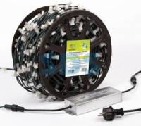 Гирлянда на деревья Клип Лайт 12V 660LED желтый 15см (100!) IP65 б/п в компл. 325-121 Neon Night