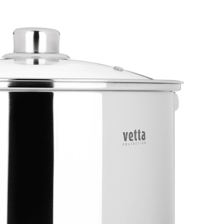 VETTA Орландо Кастрюля 24х20см, 9,0л, со стекл. крышкой, индукция