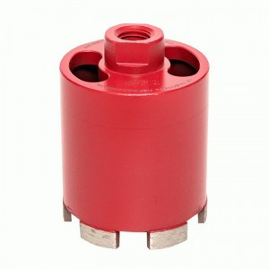 Коронка алмазная для дрелей с микроударом DCH-72MHS Micro Hit Laser M16 EKF Professional