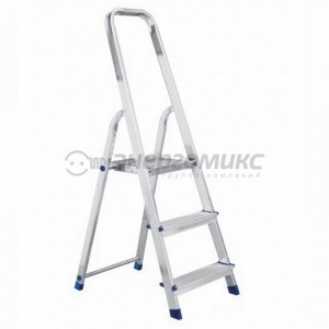 Стремянка алюминиевая три ступеньки, 12-5040