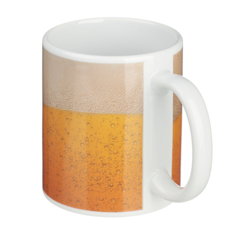 MILLIMI Пиво Кружка 350мл с терморисунком, керамика