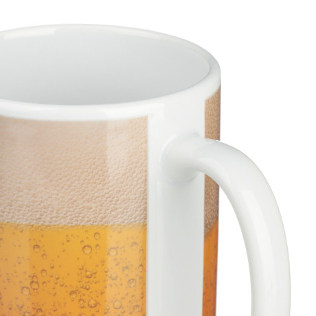 MILLIMI Пиво Кружка 350мл с терморисунком, керамика