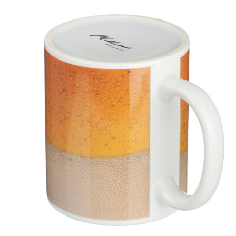 MILLIMI Пиво Кружка 350мл с терморисунком, керамика