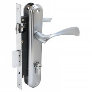 БУЛАТ ЗВ4-1.03.07 НОМОС титан  5 перф.кл. Замок врезной с/руч12)