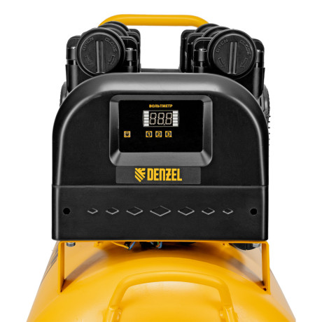 Компрессор безмасл. малошумн. DLP-4500/150, 4,5 кВт, 3х1,5 кВт,150 л, 2850 об/мин,750 л/мин Denzel