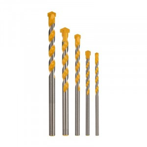 Набор сверл по бетону 4-5-6-8-10 мм Kranz пластиковый кейс Kranz (цена за уп) KR-91-0411