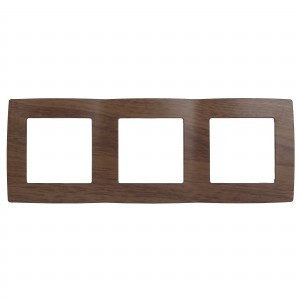 ЭРА 12 рамка СУ 3 мест. венге, 12-5003-10 2305