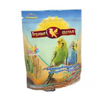 Верные друзья Корм для волнистых попугаев Морская капуста 500г x10