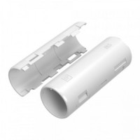 Промрукав муфта разборная d25 мм белая (40шт/640шт) цена за 1 шт. PR13.0419