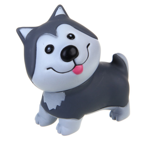 ИГРОЛЕНД Фигурка с наклейками и акс. "Любимый щенок", PP, TPR, PVC, 13,8х6,5х14 см, 2 диз.