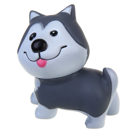 ИГРОЛЕНД Фигурка с наклейками и акс. "Любимый щенок", PP, TPR, PVC, 13,8х6,5х14 см, 2 диз.