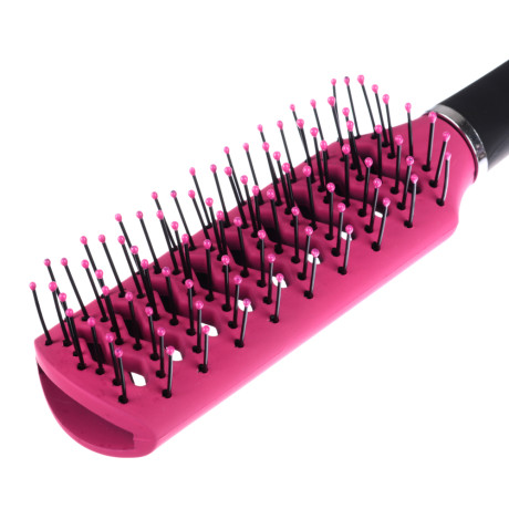 Расческа массажная тм ЮНИLOOK Грани, пластик, 23.5х4,2см, 4 цвета