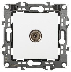 ЭРА 12 мех. роз. TV СУ 1 мест. белый матовый 12-3101-01М