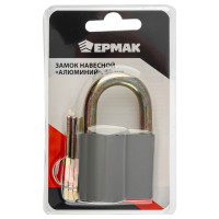 ЕРМАК Замок навесной "Алюминий" 50мм