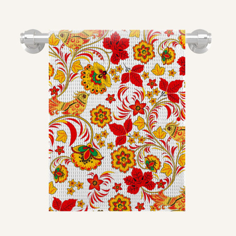PROVANCE Хохлома Полотенце кухонное 40х60см, 100% полиэстер