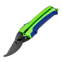 Секатор прямого реза, 220 мм, пластиковые рукоятки, Горизонт, Сибртех