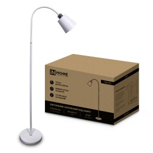 ASD/InHome св-к напольный торшер ТНО 01Б 60W E27 белый 230x210x1570 2664