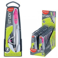 Циркуль MAPED (Франция) &quot;Study&quot;, 120мм, металл., карандаш в компл., ассорти, пенал с европодв 210360