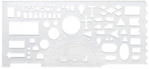 Линейка офицерская 20см Attache прозрачная 1151969