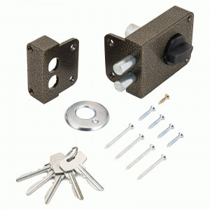 СТАНДАРТ Россия ЗН1-3С бронза 4кл 2ригеля Аналог Зенит ЗН1-3 Замок накладной (16)