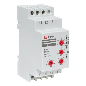 EKF PROxima реле контроля фаз многофункциональное 280-500В 1НО, 1НЗ RKF-8