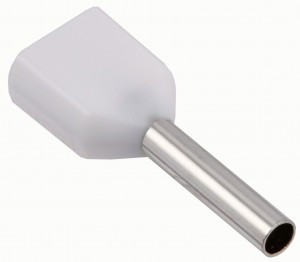 IEK GENERICA наконечник изолир. НШВИ2 0,5-8 белый (100шт) UGN31-008-D05-100-G