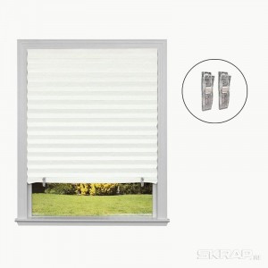 Шторы-плиссе самоклеящиеся Skandi, 90х180см, белый 105045 (кратно 10!!!)