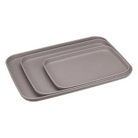 Поднос Набор из 3х шт Франц Серый М1108