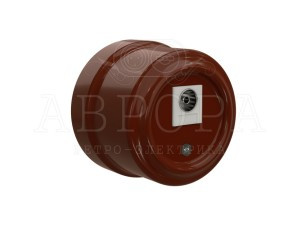 МЕЗОНИНЪ АВРОРА роз TV (SAT) оконечная, коричневый GE70322-04