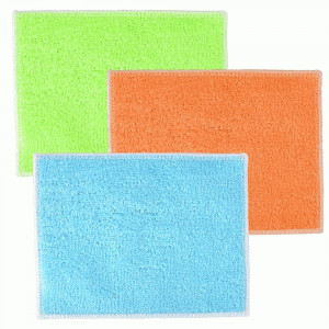 Салфетка д/уборки двойная Мягкочист 18*23см (кратность 4!!!) полиэстер VL58-251