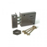 Симеко ЗНУ*3 б/о Замок накладной тяж (10)