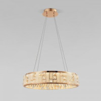 Bogate&#039;s св-к подвесной 83W 5254lm 2K-4K-6K золото/прозр./мрамор Cliff 90373/1 Умный дом  a065728