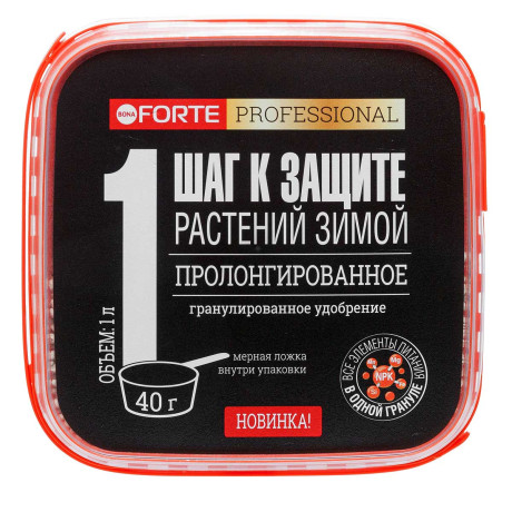 Бона Форте 1л Хвойное Осень с кремнием (ведро) х12