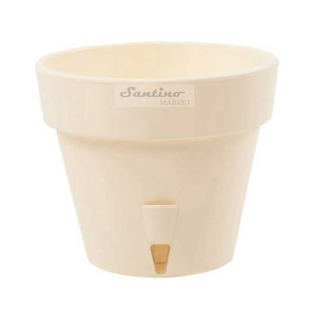 Кашпо Латина 11,5л крем Сантино х8