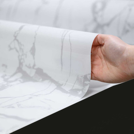 Клеенка Прозрачная 0,65мм*0,6*20м MB-30A С РИСУНКОМ