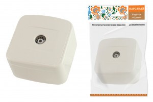 TDM Дача Народная роз. TВ простая (0-2400 Гц "мама") ОУ.  сл.кость (12!) SQ1824-0026