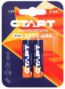 Ак-р СТАРТ HR6 2300mAh AA/R6 Ni-MH BL2