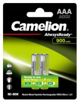 Ак-р Camelion R03 900mAh Ni-MH BL2 AlwaysReady