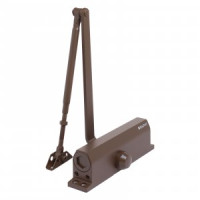 Доводчик дверной , морозостойкий БУЛАТ ULTIMATE ДД-180 A-C (110-180кг) коричневый(10)