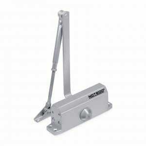 Доводчик дверной NOTEDO DC-070-I GRAY до 70 кг серебро (10)