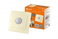 TDM Таймыр выкл. СУ с датчиком движения слон. кость (бежевый) АБС-пластик SQ1814-0705