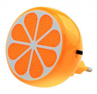 Camelion NL-234 ночник св/д 0.5W 65х65x80 Апельсин, 220V пластик/выкл.