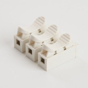 STEKKER клемма пружинная 3 пол. 3х(0,5-2,5мм2) 400В 4A п/п (уп.50шт, цена/шт) LD900-003 39881