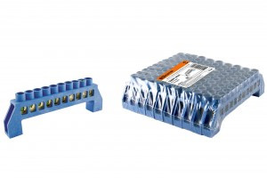 TDM шина нул. в изолят. 8х12мм 10 отв. (10!) SQ0801-0024