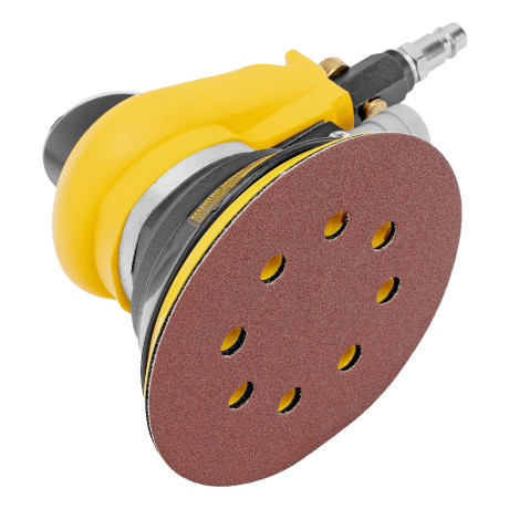 Эксцентриковая шлифовальная машина EPG125, 125 мм, 9000 об/мин, 5 мм, 113 л/мин// Denzel