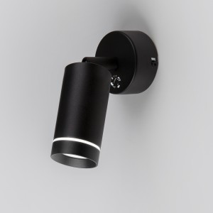 Elektrostandard св-к св/д бра подсветка 7W(400lm) 4200K 4K 185х70х70 черный Topper MRL 1005 a043957