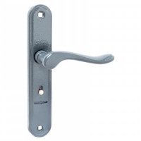 Гардиан Комплект ручек 4131 Соната темно-серая к замку Гардиан 1011,3011 (15)