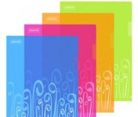 Папка уголок Attache Fantasy А4 в уп. 8шт/уп в асс.