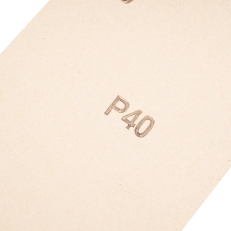 Шлифлист на бумажной основе, P 40, 115 х 280 мм, 5 шт, водостойкий Matrix